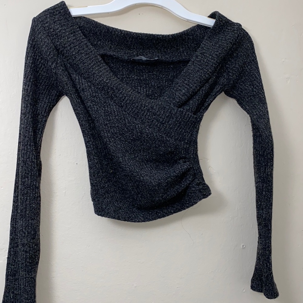 Off shoulder crop top